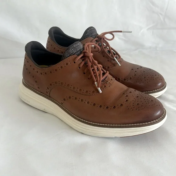 Cole Haan | Shoes | Cole Haan Brown Suede Oxford Shoes With  display picture 2